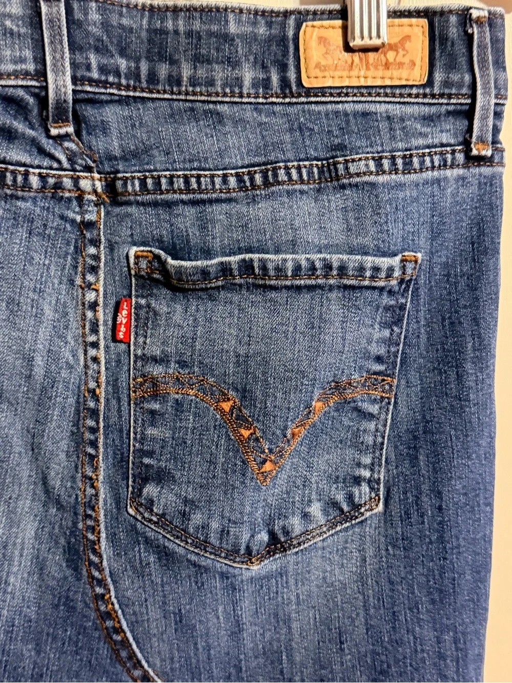 Levis styled model